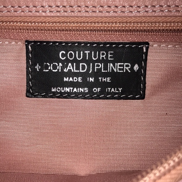 Donald J Pliner Couture pink shoulder bag - Picture 3 of 6